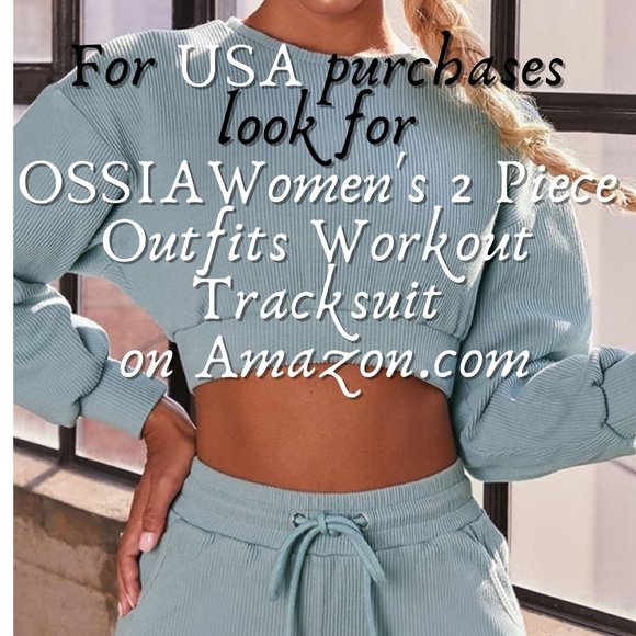 COPY - Long Sleeve Crop Top and Shorts Set - Picture 1 of 5